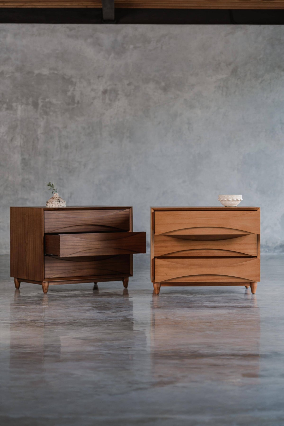 Solid Timber Bedside | Larkwood Furniture