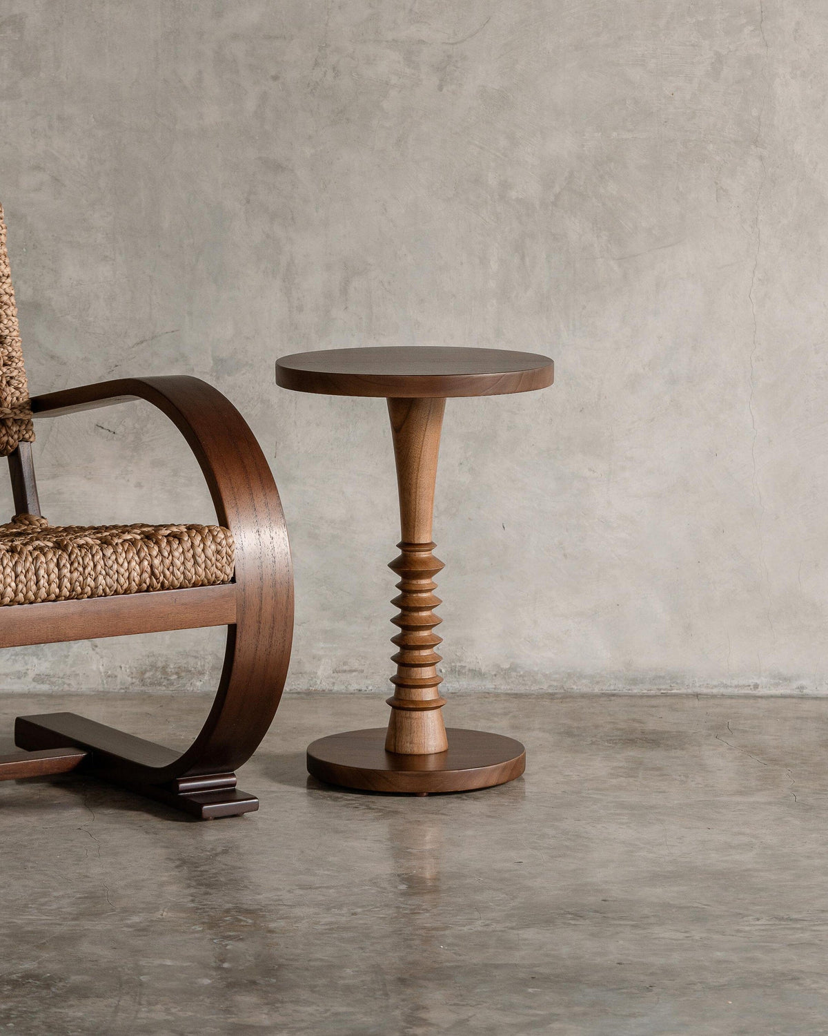 Tall Sculptural Side Table
