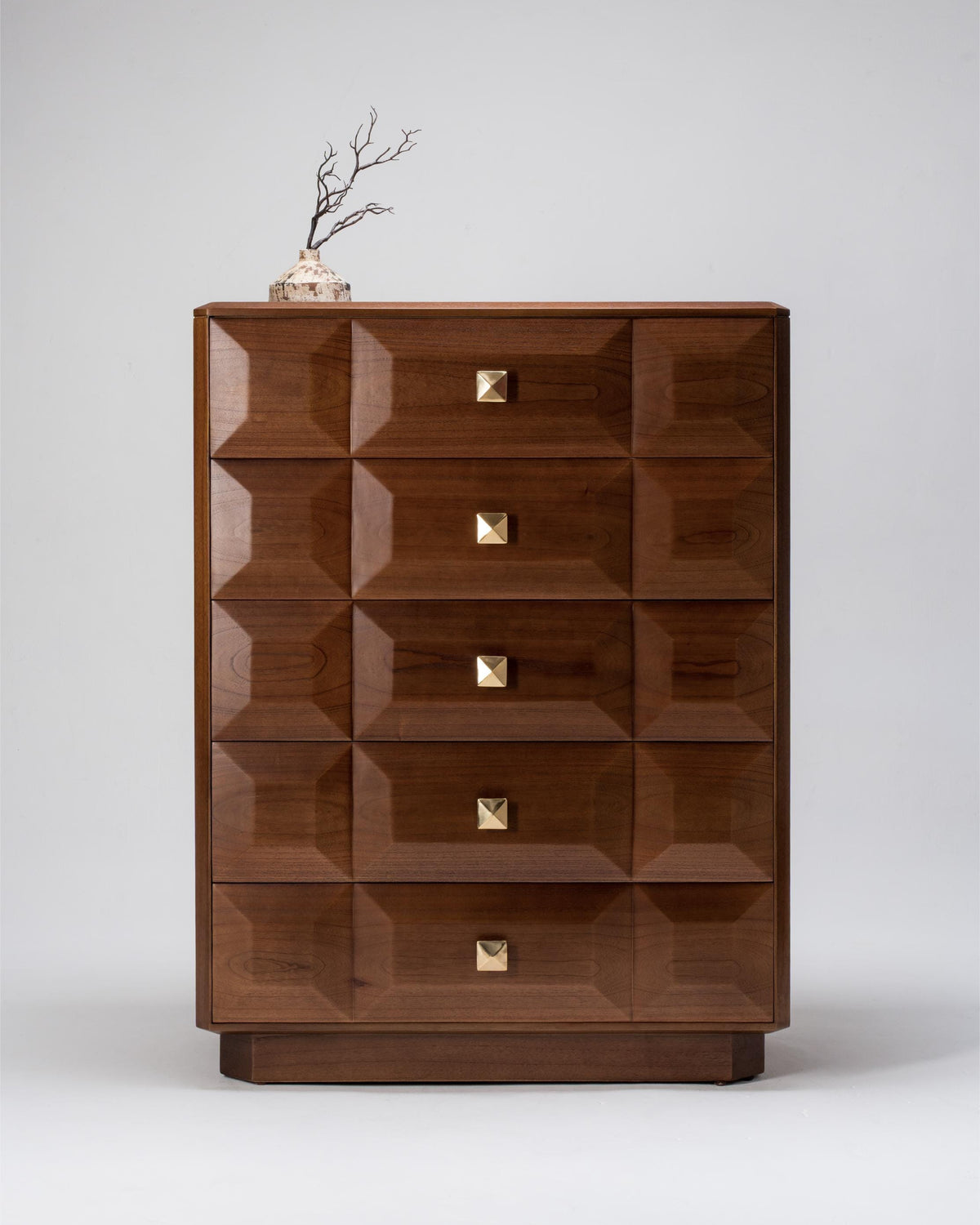 Verona Tall Chest of 5 Drawers