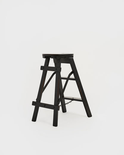 Bravo Step Ladder - step Stool - Wooden Step Ladder - Step Ladder - Teak - Mahogany - Larkwood Furniture