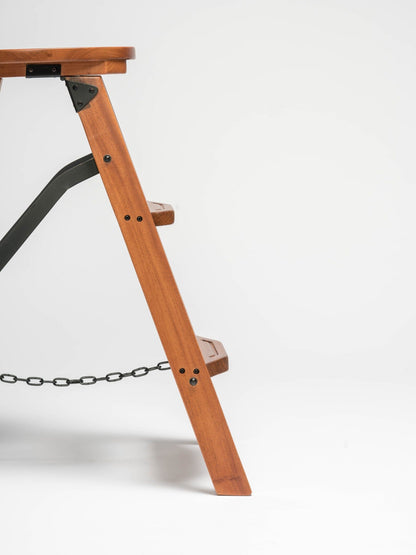 Bravo Step Ladder - wooden step stool - Larkwood Furniture