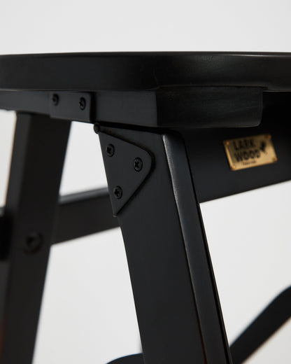 Bravo Step Ladder - Teak Chair Foldable - Larkwood Furniture
