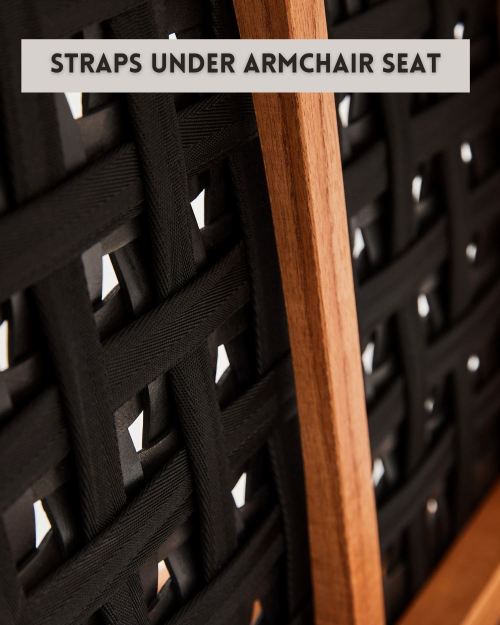 French Modernist Armchair Leather Woven - leather woven chairs australia - Larkwood Furniture