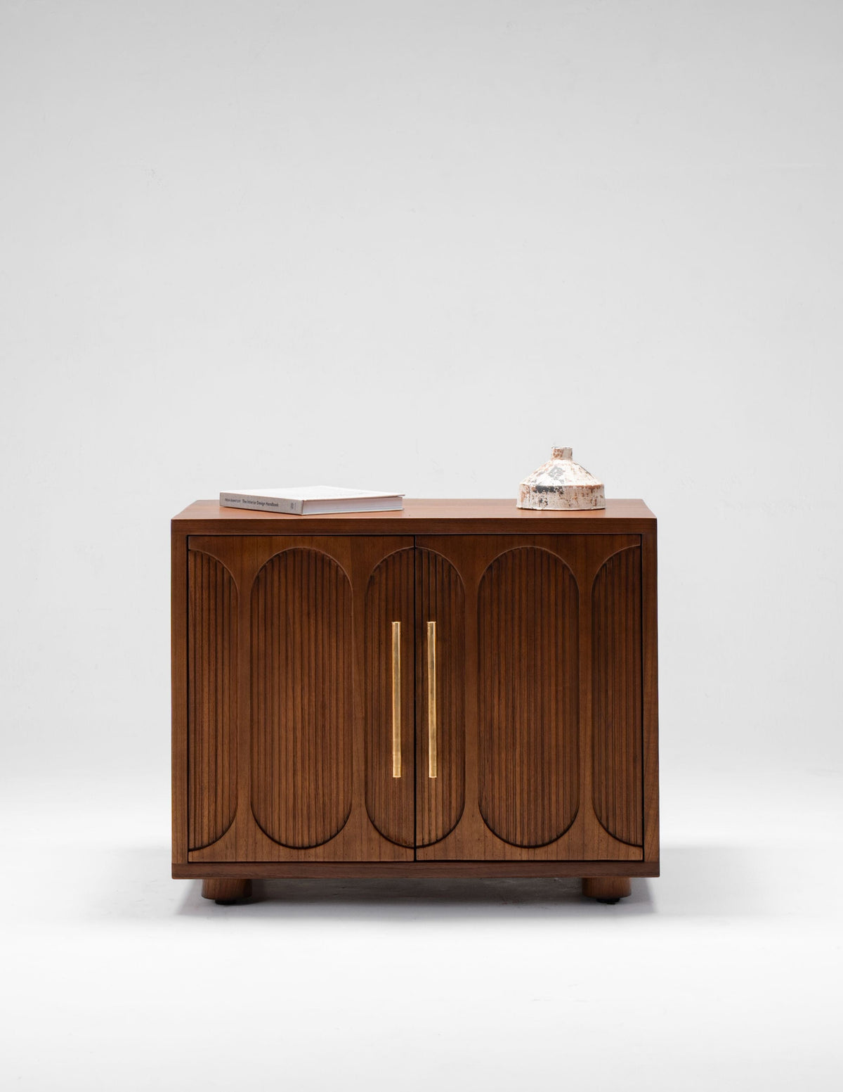 bedside table nightstands, dark wood colour
