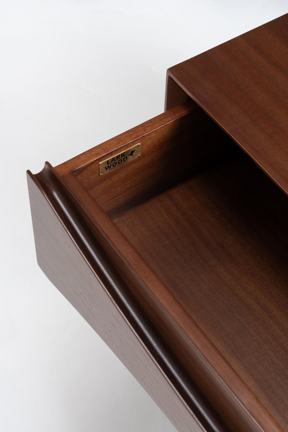 spacious drawer bedside cabinet