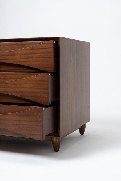mid-century modern bedside table