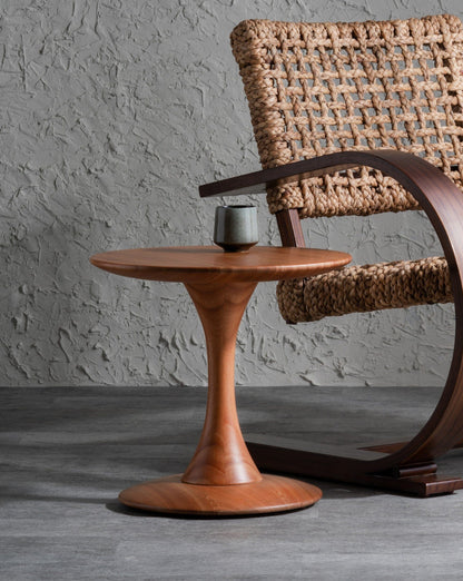 Tennessee Side Table - wooden curve tables - Larkwood Furniture