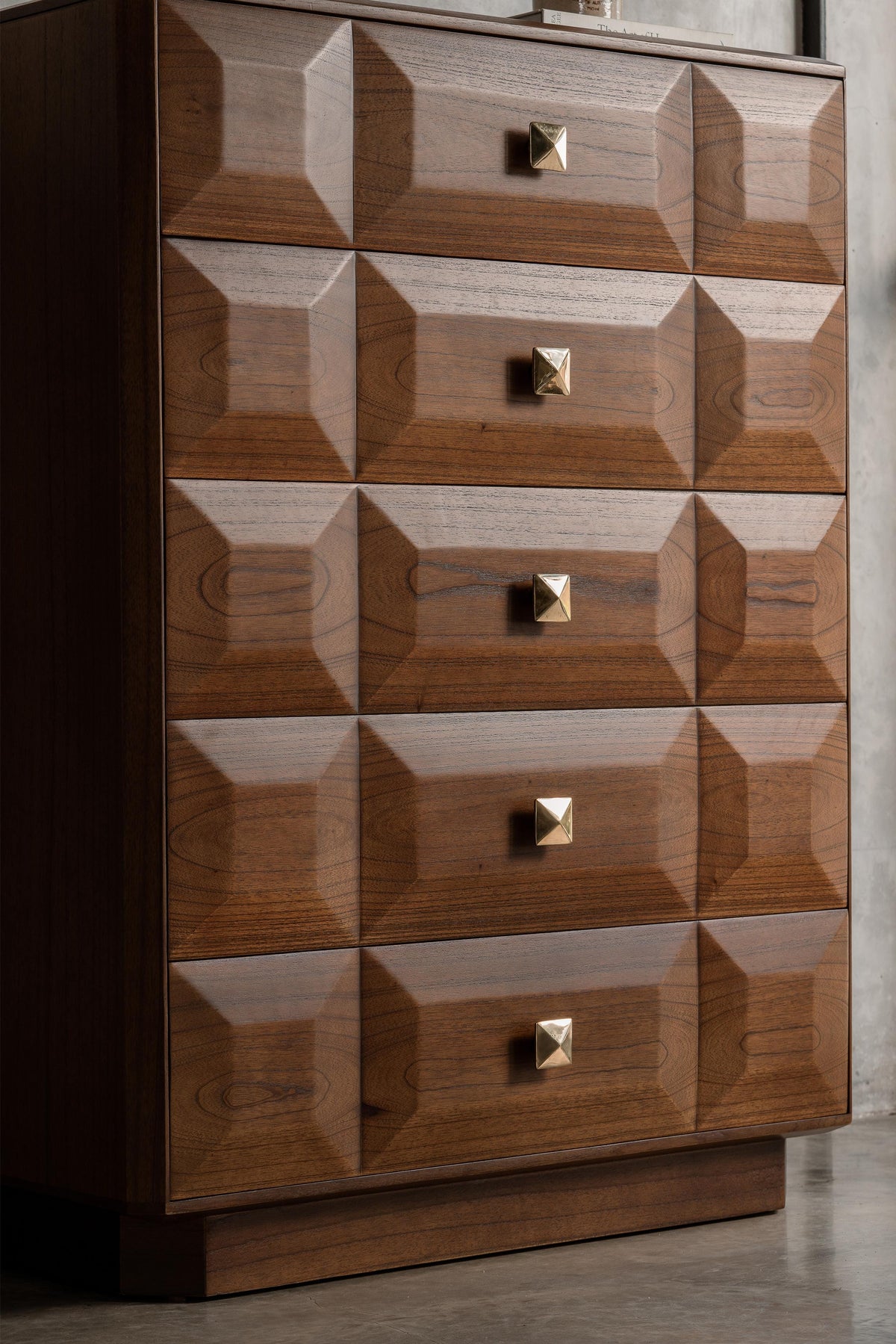 Verona Tall Chest of 5 Drawers