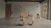 French Modernist Armchair - wooden armchairs chairs - Larkwood Furniture